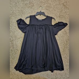 Shop Basic Cold Shoulder Top Medium